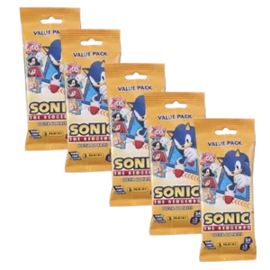 Panini Sonic The Hedgehog Trading Cards / 5x Fat Pack (Value Pack)
