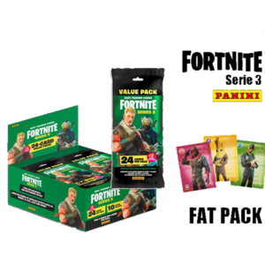 Panini Fortnite Series 3 Trading Card Game - Fatpack Display