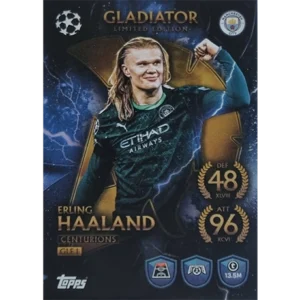 Topps Match Attax Champions League 2025/26 Gladiator Limited Edition GLE 1 ERLING HAALAND