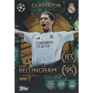 Topps Match Attax Champions League 2025/26 Gladiator Limited Edition GLE 5 JUDE BELLINGHAM