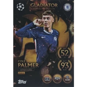 Topps Match Attax Champions League 2025/26 Gladiator Limited Edition GLE 7 COLE PALMER