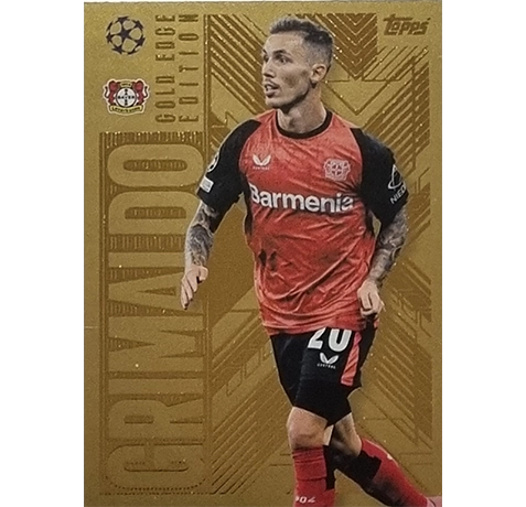 Topps Champions League EXTRA Match Attax 2024-2025 / GOL 5 ALEJANDRO GRIMALDO / GOLD EDGE