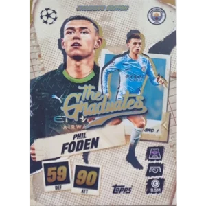 Topps Match Attax Champions League 2025/26 The Graduates GRD 1 PHIL FODEN