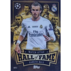 Topps Match Attax Champions League 2025/26 Hall of Fame HOF 3 GARETH BALE