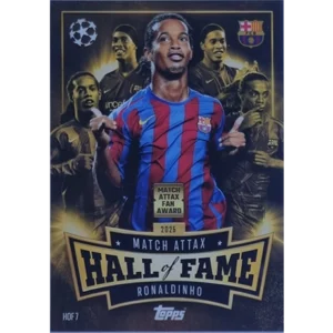 Topps Match Attax Champions League 2025/26 Hall of Fame HOF 7 RONALDINHO