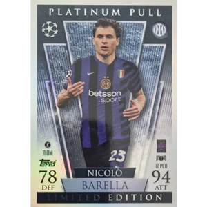 Topps Champions League Match Attax 2024/2025 / LE PL 8 NICOLO BARELLA