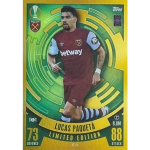Topps Champions League Match Attax 2023-2024 - 1x LE 10 Lucas Paqueta