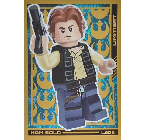 Lego Star War Trading Cards TCG Serie 4 "Die Macht Edition – 1x Multipack inkl. LE13 Han Solo (Deutsche Version) – Bild 2