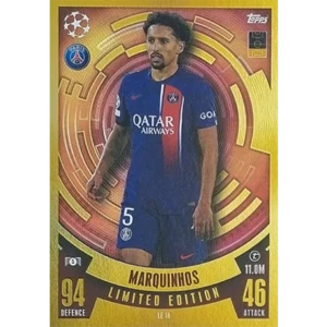 Topps Champions League Match Attax 2023-2024 - 1x LE 14 Marquinhos