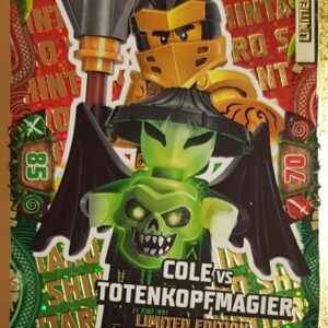 Lego Ninjago LE 24 Cole vs Totenkopfmagier