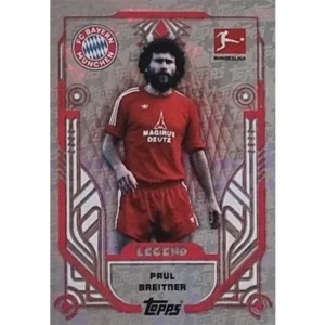 Topps Bundesliga Sticker Saison 2024/2025 / Sticker Nummer LEG 1 Paul Breitner