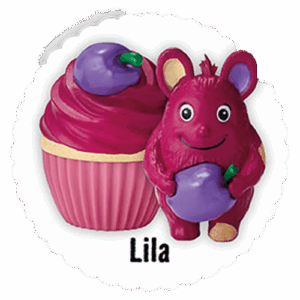 Blue Ocean Moffinis Serie 4 Magic Bakery - 1x Figur LILA