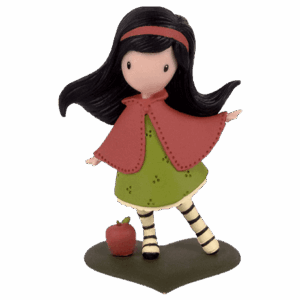 Deagostini Gorjuss by Santoro - 1x Little Red - Apfel