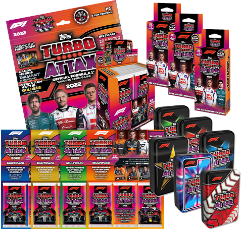 Topps Formula 1 Turbo Attax 2022 Trading Cards - 10x Booster – Bild 3