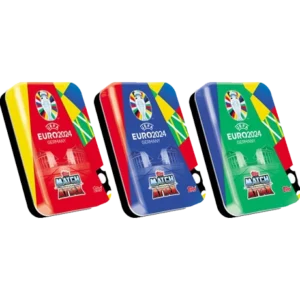 Topps UEFA EURO 2024 Match Attax Trading Cards – 1x Mini Tin Set