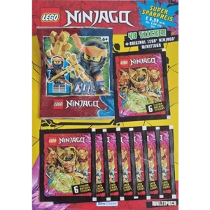 Blue Ocean LEGO Ninjago Crystalized Sticker - 1x Multipack ohne Auswahl (Deutsche Version)