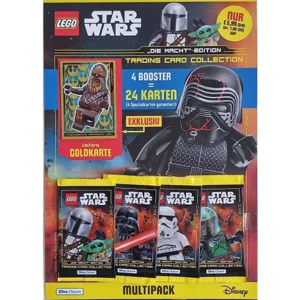 Lego Star War Trading Cards TCG Serie 4 "Die Macht Edition – 1x Multipack inkl. LE14 Chewbacka (Deutsche Version)