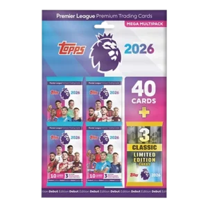 Topps Premier League Trading Cards 2025/26 Mega Multipack
