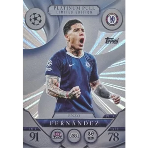 Topps Match Attax Champions League 2025/26 Platinum Pull Limited Edition PL 3 ENZO FERNÁNDEZ
