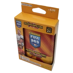 Panini FIFA 365 2026 Adrenalyn XL Collector Tin Rot-Gelb