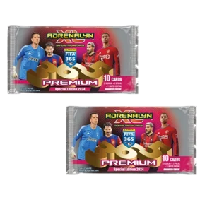 Panini FIFA 365 2024 Adrenalyn XL Trading Cards - 2x PREMIUM Booster