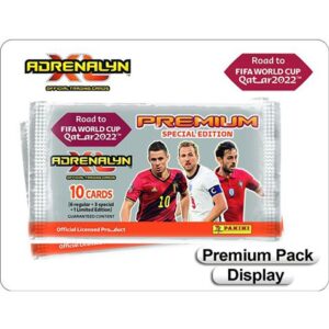 Panini Road to World Cup 2022 Qatar Adrenalyn XL - 1x Premium Pack Display