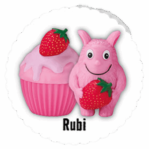 Blue Ocean Moffinis Serie 4 Magic Bakery - 1x Figur RUBI