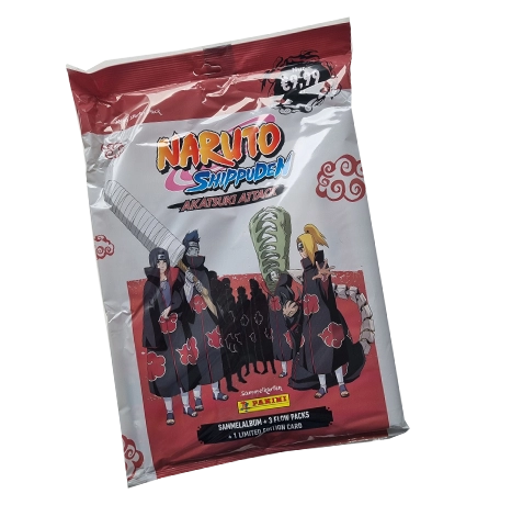 Panini Naruto Shippuden Akatsuki Attax Trading Cards (2024) - 1x Starterpack