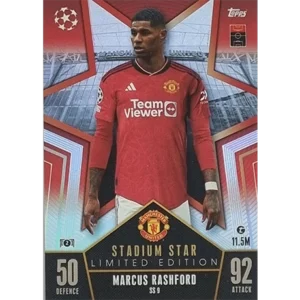 Topps Champions League Match Attax 2023-2024 - 1x SS 09 MARCUS RASHFORD