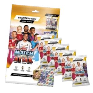 Topps Match Attax Champions League 2025/26 Starterpack + 5 Booster