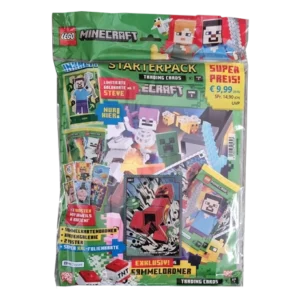 Blue Ocean LEGO Minecraft Trading Cards Serie 1 - 1x Starterpack