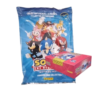 Panini Sonic The Hedgehog Trading Cards / Starterpack + 1x Display je 18x Booster Packs