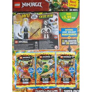 Lego Ninjago Serie 6 NEXT LEVEL Trading Cards 1x SUPERPACK Wu vs. Skulkin