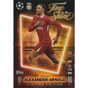 Topps Champions League Match Attax 2024/2025 / TTS 13 Trent Alexander-Arnold Limited Edition Karte