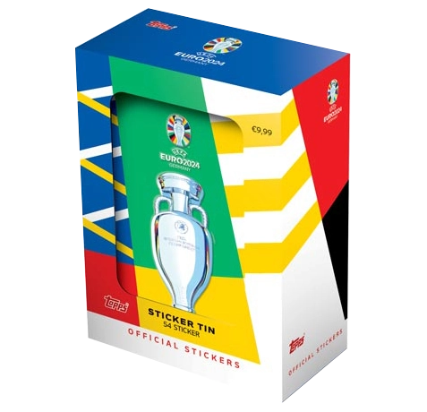 Topps UEFA EURO 2024 Sticker - 1x Mini Tin
