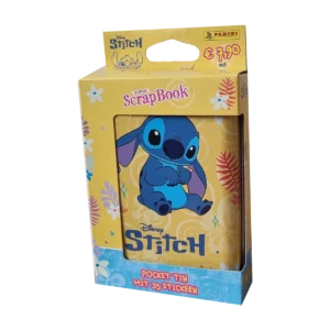 Panini Stitch Sticker Pocket Tin 2025 Gelb – 7 Stickertüten