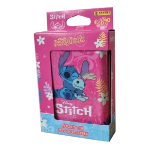 Panini Stitch Sticker Pocket Tin 2025 Pink – 7 Stickertüten
