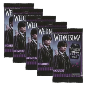 Panini Wednesday Trading Cards 5 Booster (Netflix Serie)