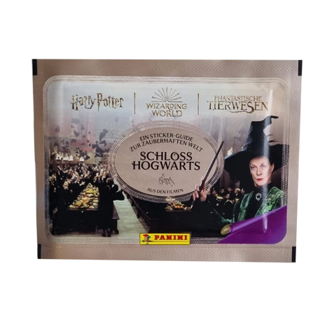 Panini Harry Potter Sticker Guide 3 Schloss Hogwarts / 1x Stickertüten