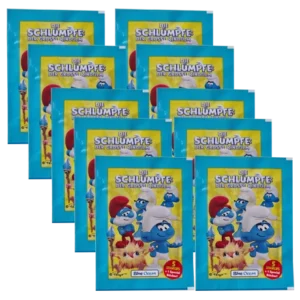 Die Schlümpfe Sticker 2025 – 10er Pack Stickertüten