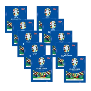 Topps UEFA EURO 2024 Sticker - 10x Stickertüten