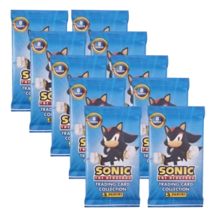 Panini Sonic The Hedgehog Trading Cards / 10x Booster je 8x Sammelkarten