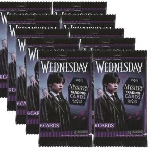 Panini Wednesday Trading Cards 10 Booster