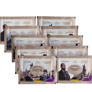 Panini Harry Potter Sticker Guide 3 Schloss Hogwarts / 10x Stickertüten