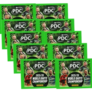 Panini PDC Darts 2026 Sticker – 10 Stickertüten