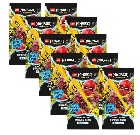 Ninjago Trading Cards Serie 9 Next Level / 10x Booster
