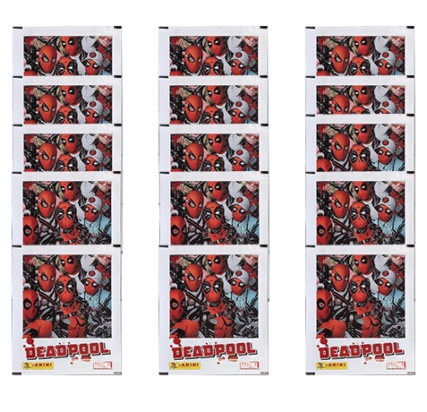 Panini Marvel Deadpool Sticker / Sammelalbum inkl 15x Stickertüten – Bild 5
