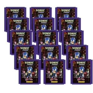 Panini Sonic Prime Sticker-Kollektion - 15x Stickertüten
