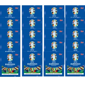 Topps UEFA EURO 2024 Sticker - 20x Stickertüten