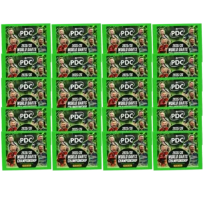 Panini PDC Darts 2026 Sticker – 20 Stickertüten